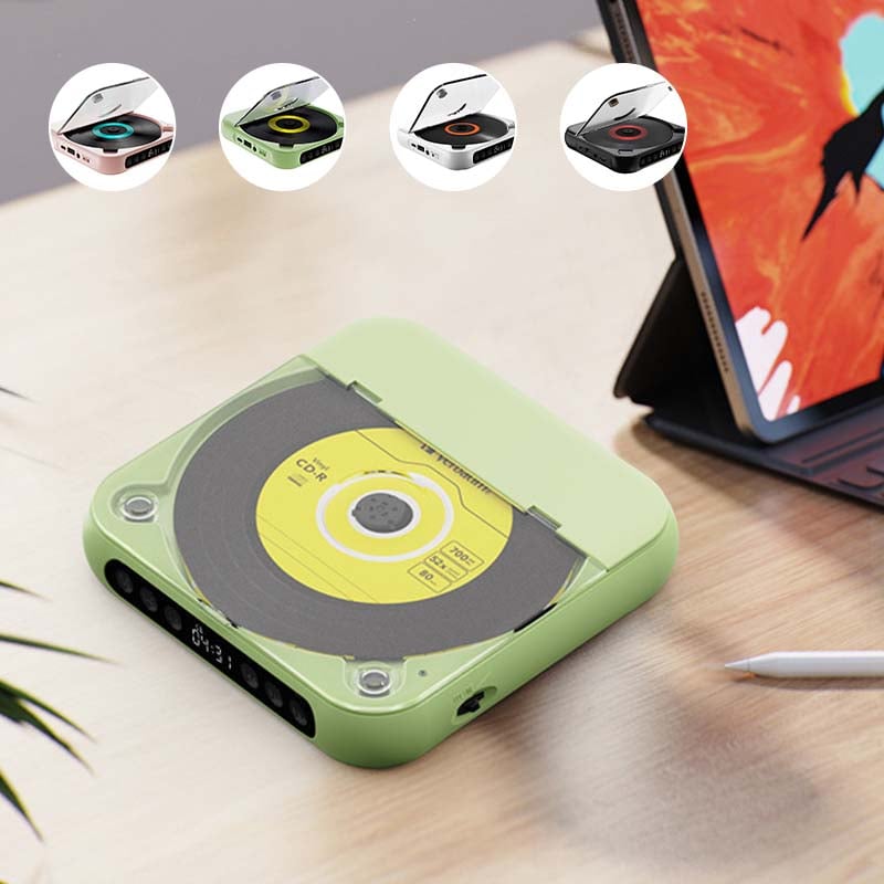 Portable CD Player - Bluetooth | Hi-Fi Audio | Various Colours