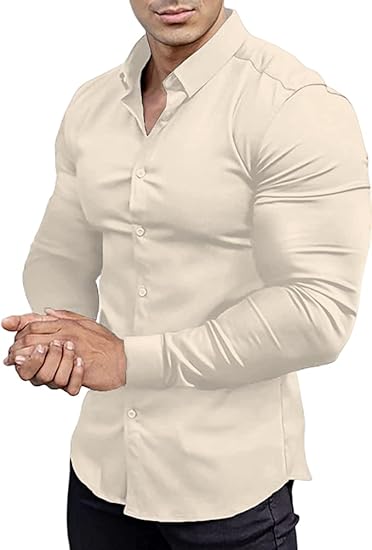 Men's Slim-Fit Shirt for Spring 2026 – Crease-Resistant – David