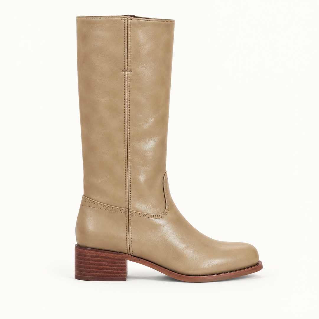Women's Leather Boots – Exclusive, Luxurious, High-Quality Leather, Casual for Home and Outdoors