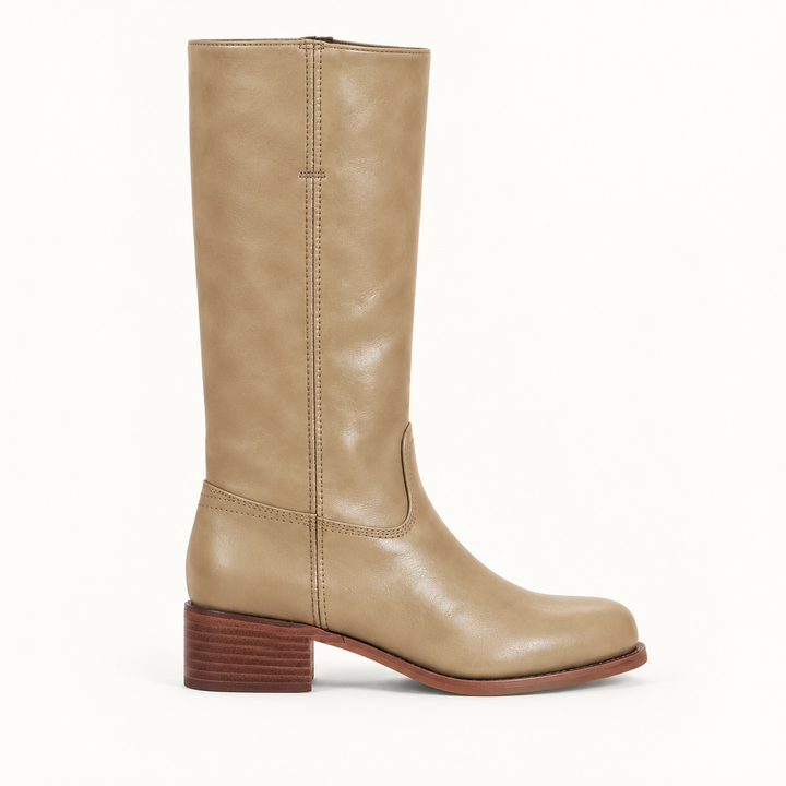 Women's Leather Boots – Exclusive, Luxurious, High-Quality Leather, Casual for Home and Outdoors