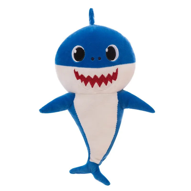 Singing Shark Plush Toy with Music and Lights – GlowShark