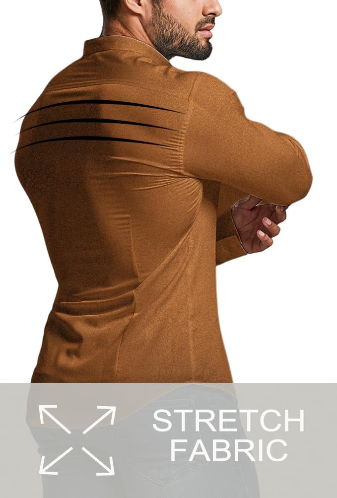 Men's Slim-Fit Shirt for Spring 2026 – Crease-Resistant – David