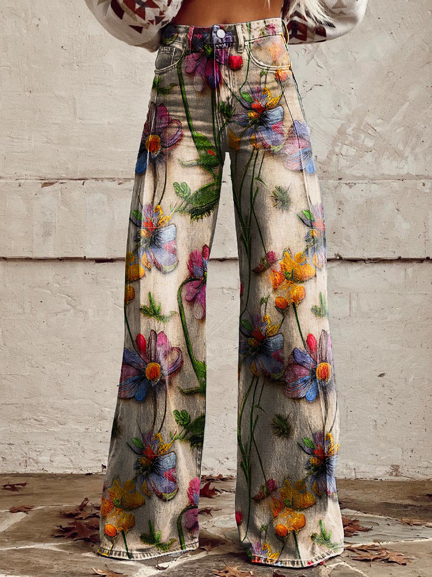 Women's Airy Long Trousers – Lina