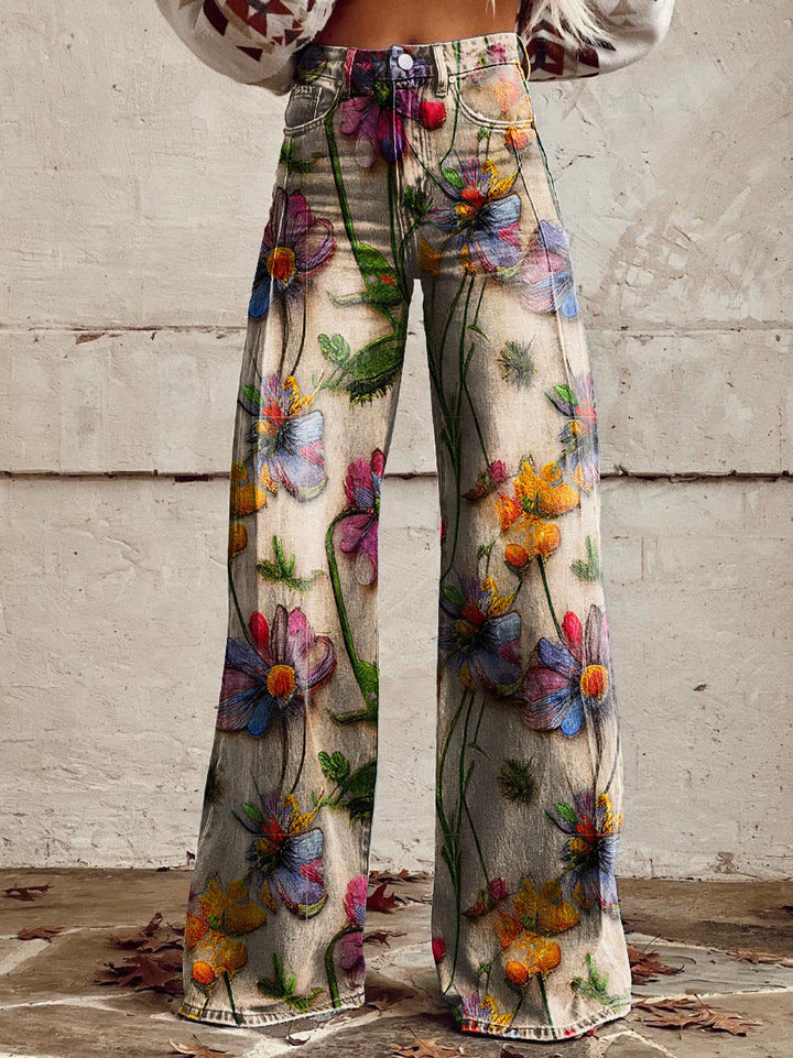 Women's Airy Long Trousers – Lina