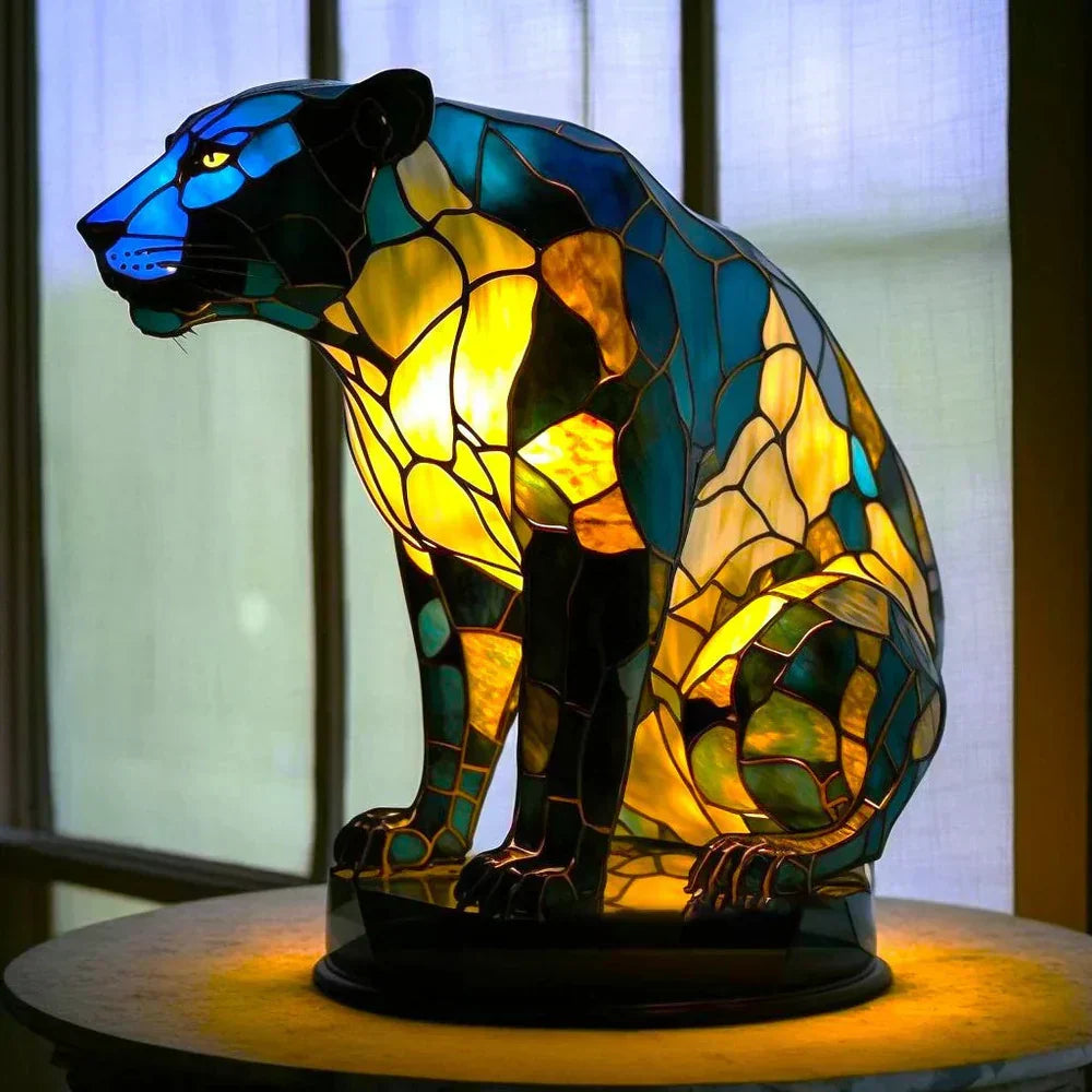 Mosaic Glass Animal Lamp – Colour and Atmosphere for Your Home