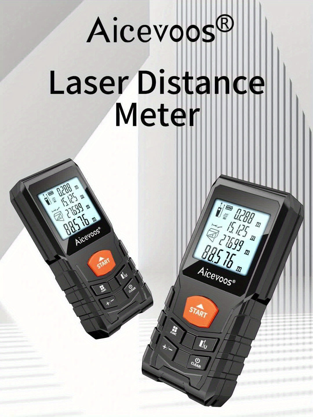 Compact Laser Measure – Precise and Rugged Measuring Tool