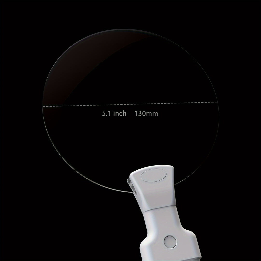 Hands-Free Magnifying Glass with Neck Strap – 5X Magnification for Reading
