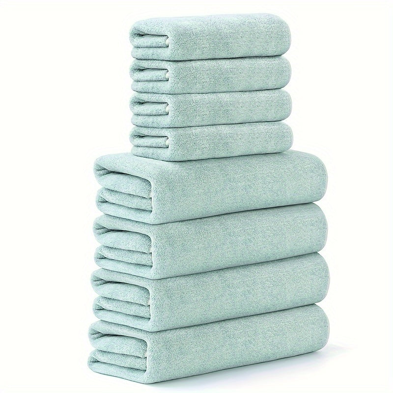 Coral Velvet Towel Set – Absorbent and Quick-Drying