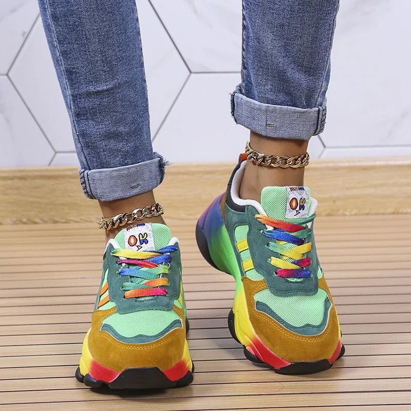 Colourful Women's Trainers – Solenya