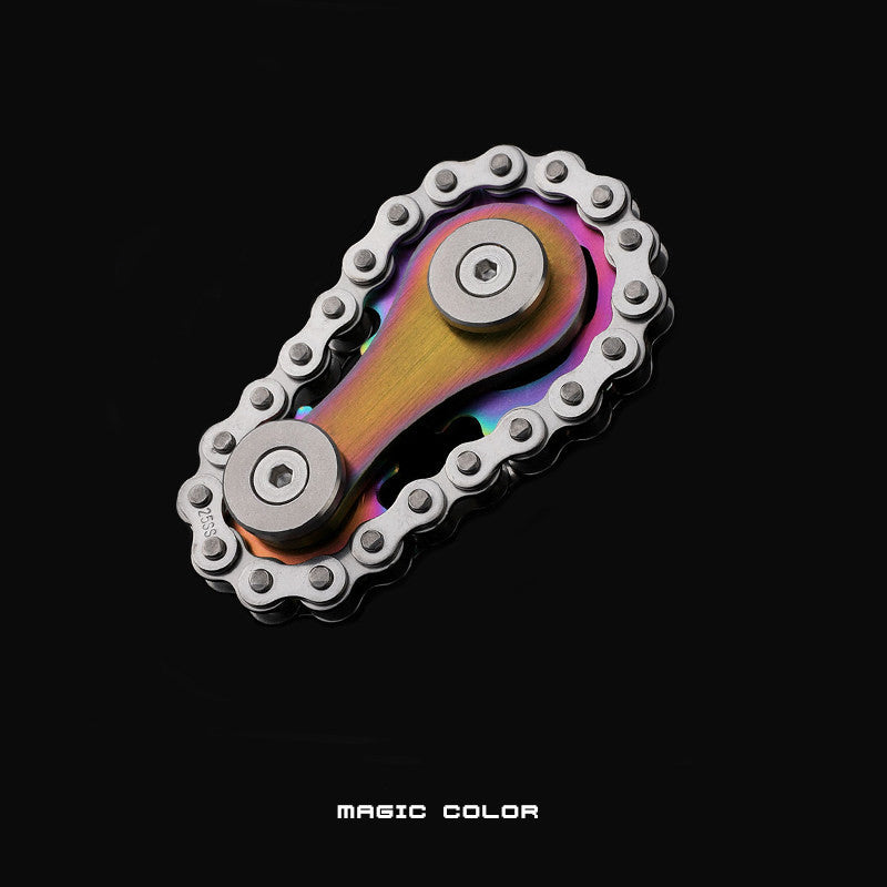 Stainless Steel Fidget Gear Chain, for Kids, Teens and Adults