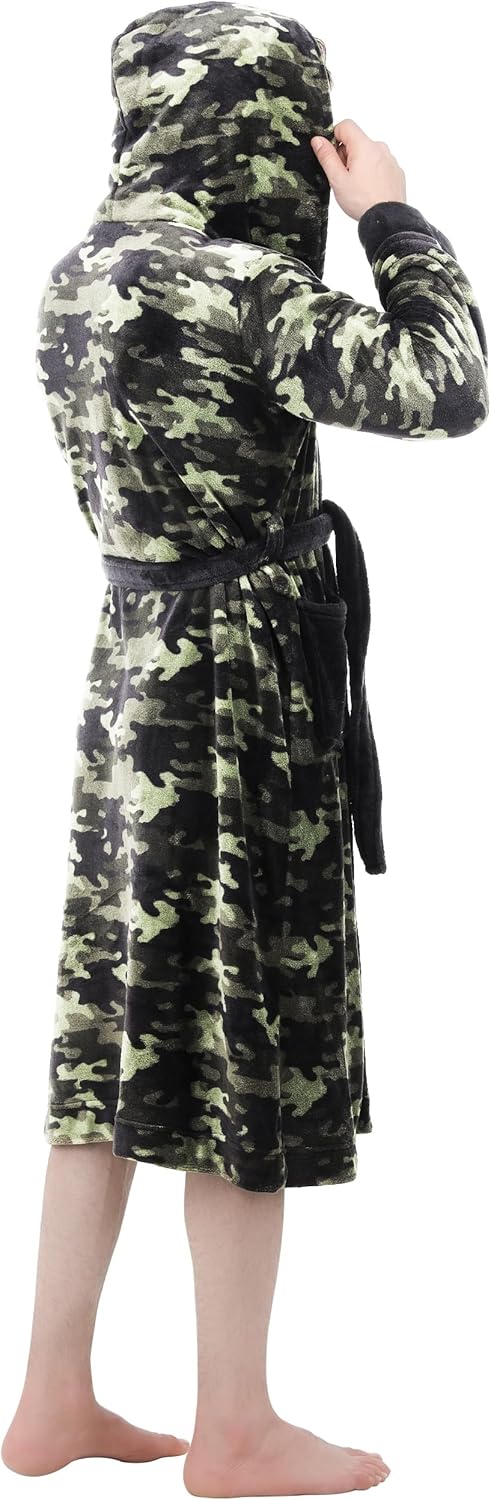 Men's Lightweight Fleece Summer Dressing Gown – Harry