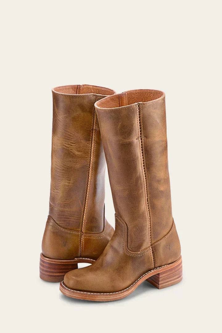 Women's Leather Boots – Exclusive, Luxurious, High-Quality Leather, Casual for Home and Outdoors