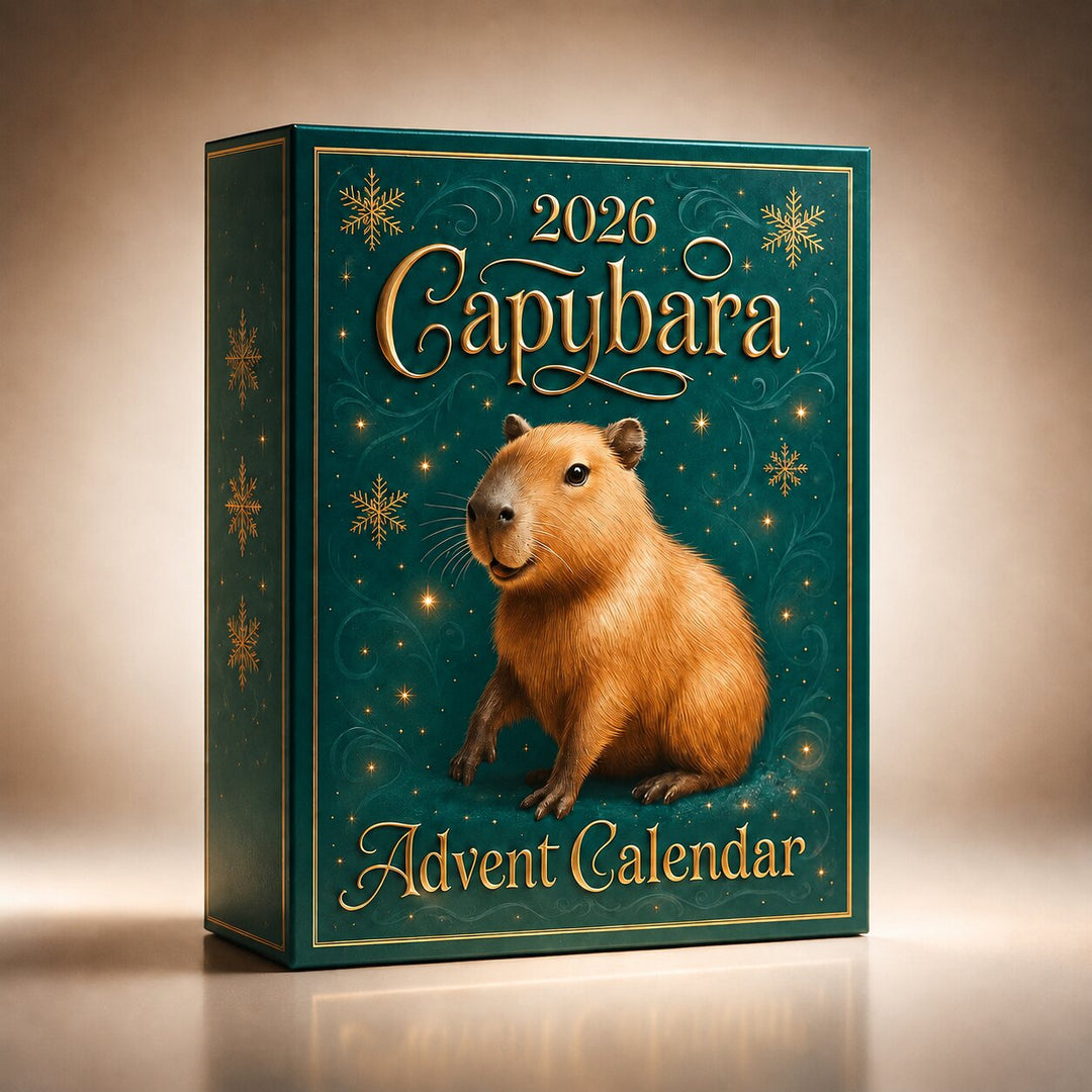 Capybara Advent Calendar 2026 with 24 Surprise Capybara Figures