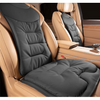 Car Seat Cushion with Lumbar Support Ergonomic Automotive with Back and Padded Faux Leather