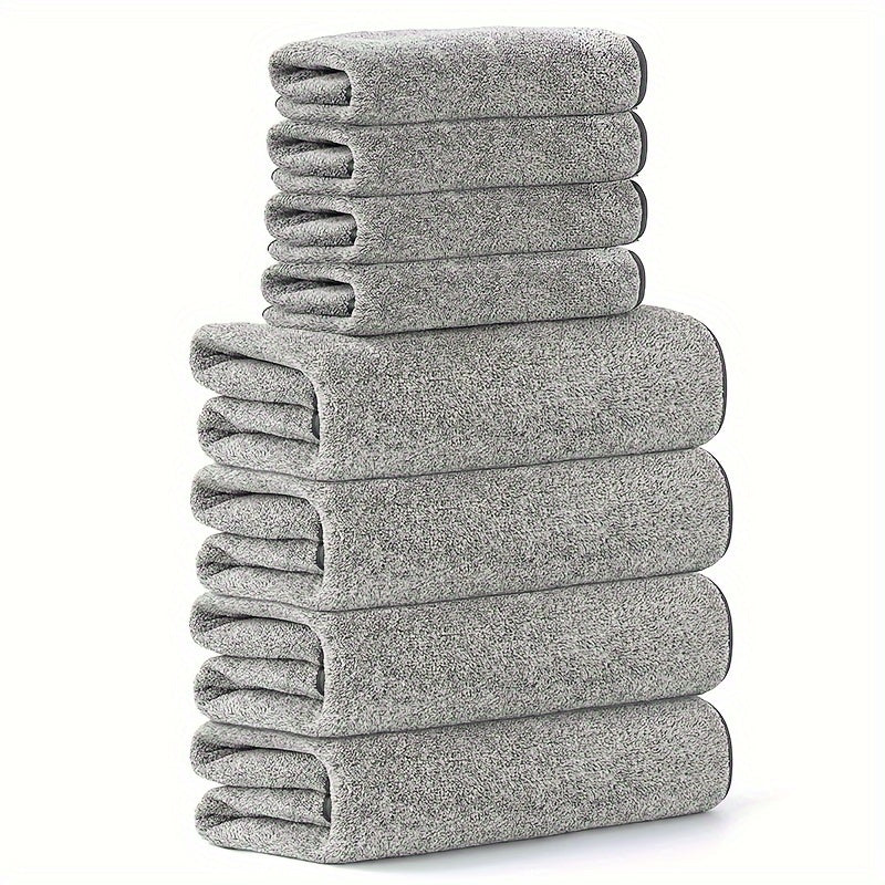 Coral Velvet Towel Set – Absorbent and Quick-Drying