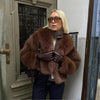 Chic Loose-Fit Winter Coat