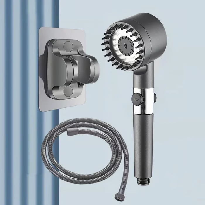 Filtered Shower Head with 5 Filters