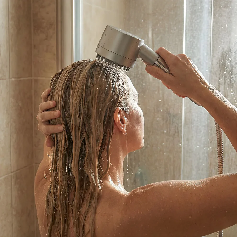 Filtered Shower Head with 5 Filters