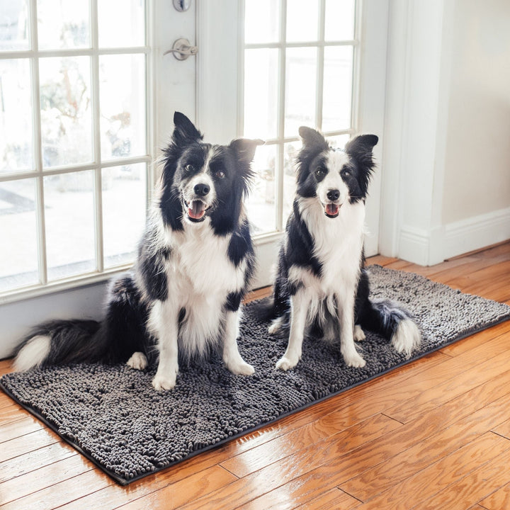 Absorbent Non-Slip Dog Doormat for Muddy Paws