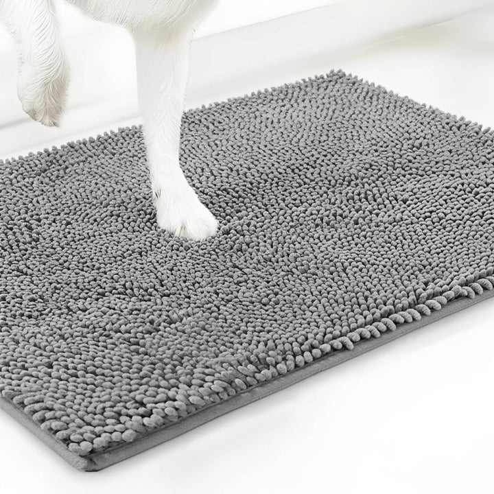 Absorbent Non-Slip Dog Doormat for Muddy Paws