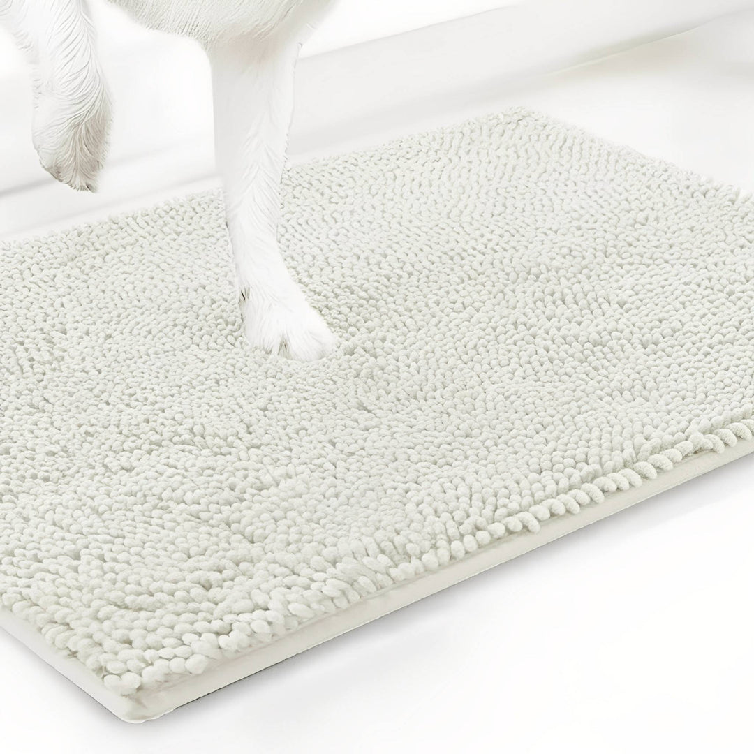 Absorbent Non-Slip Dog Doormat for Muddy Paws