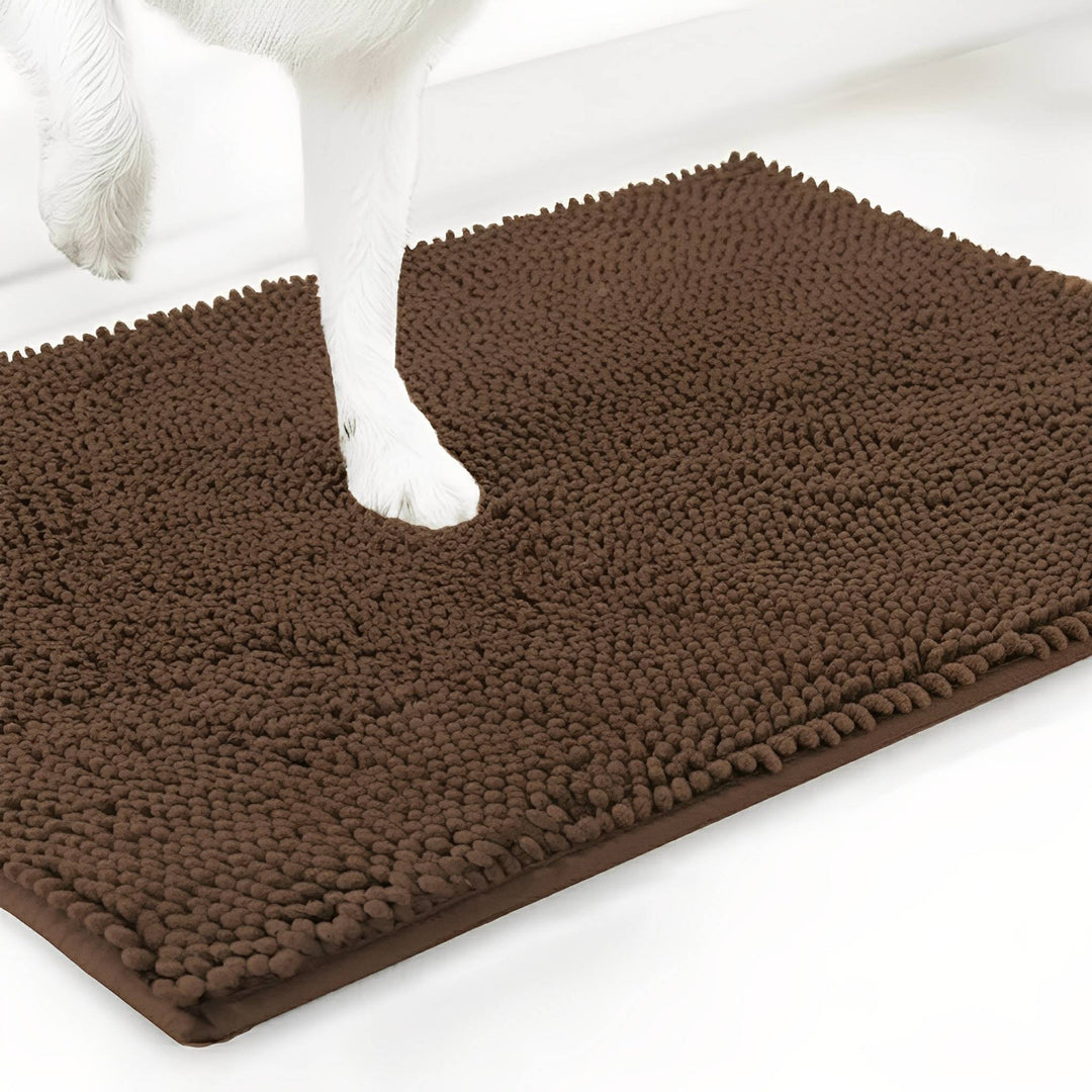 Absorbent Non-Slip Dog Doormat for Muddy Paws
