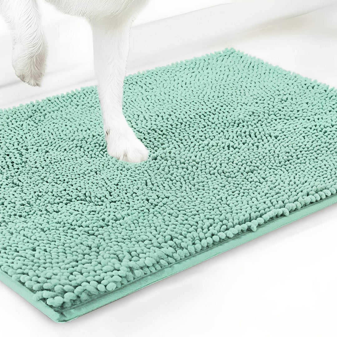 Absorbent Non-Slip Dog Doormat for Muddy Paws