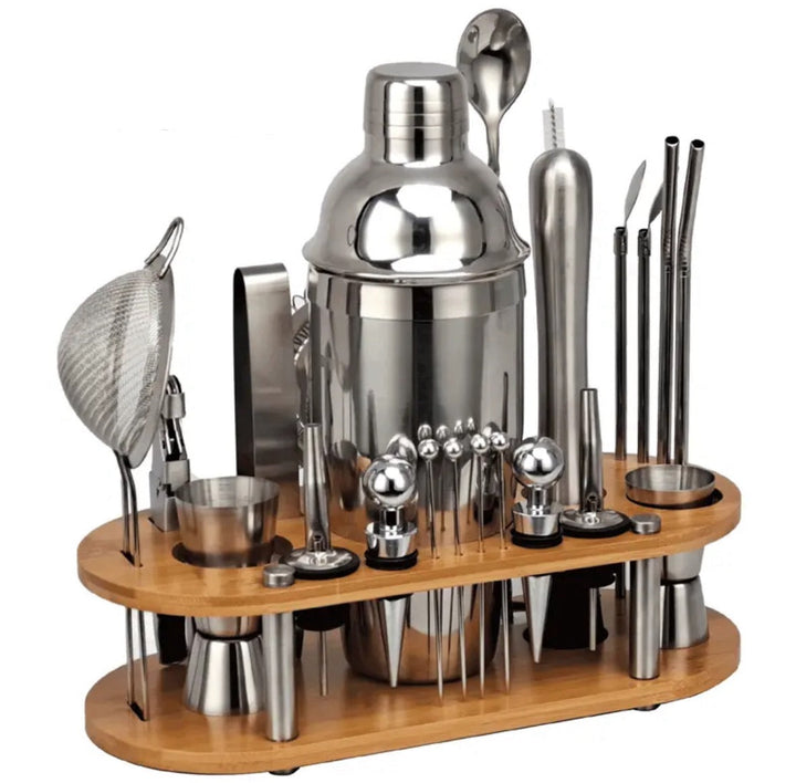 Professional 23-Piece Bartender Set – ShakerPro