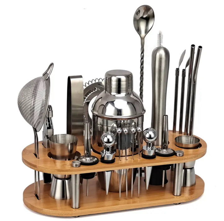 Professional 23-Piece Bartender Set – ShakerPro