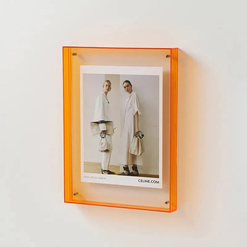 Coloured Transparent Photo Frame – FramePop