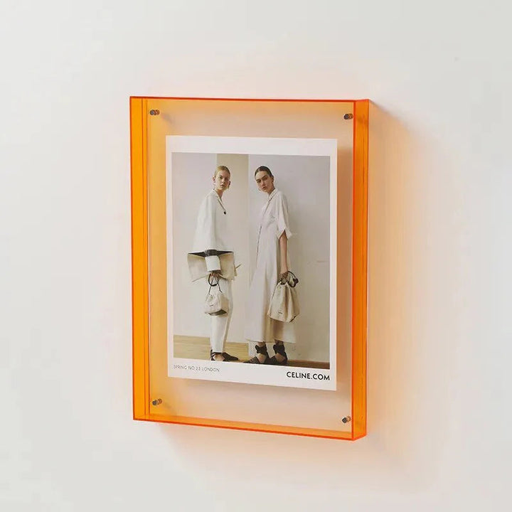Coloured Transparent Photo Frame – FramePop