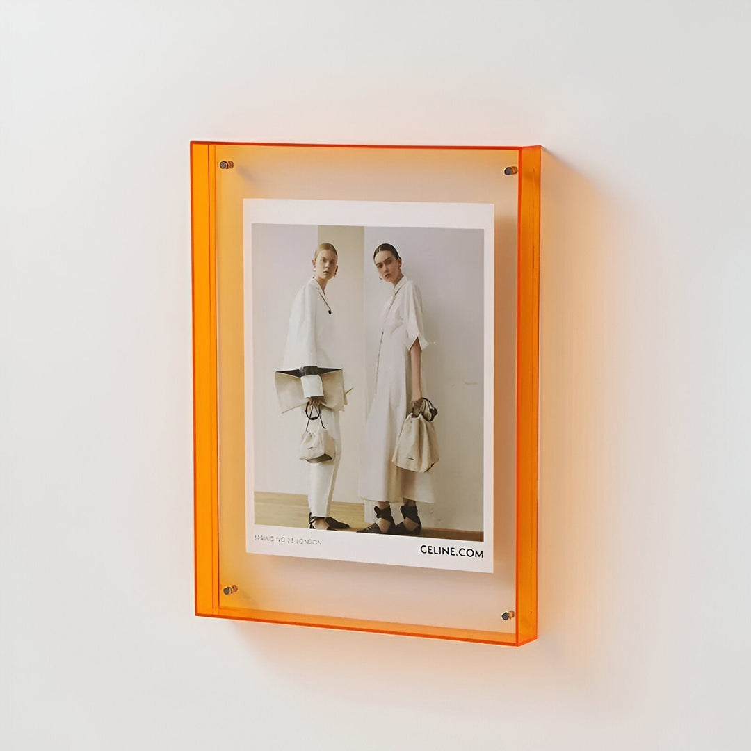 Modern Transparent Display Frame Home Photo Frame