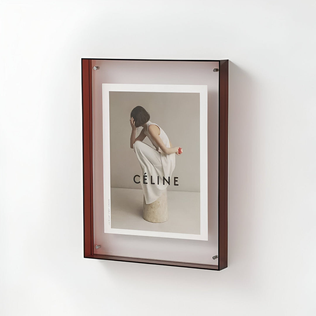 Modern Transparent Display Frame Home Photo Frame