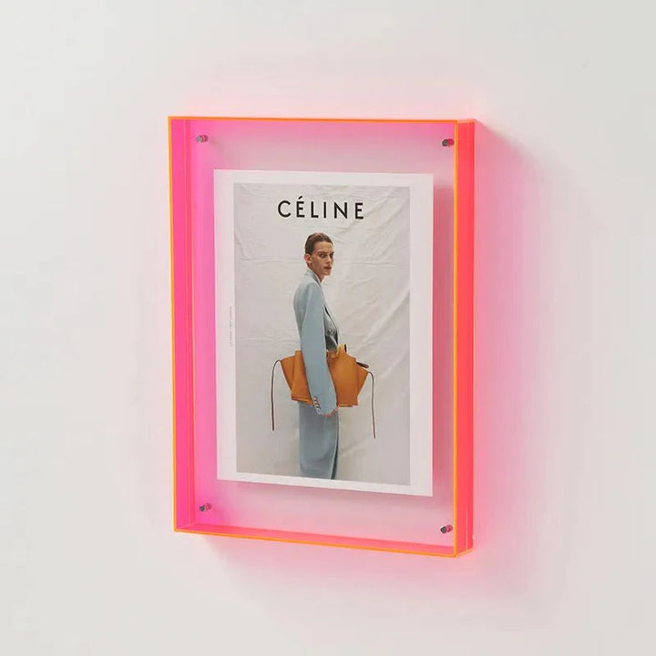 Coloured Transparent Photo Frame – FramePop