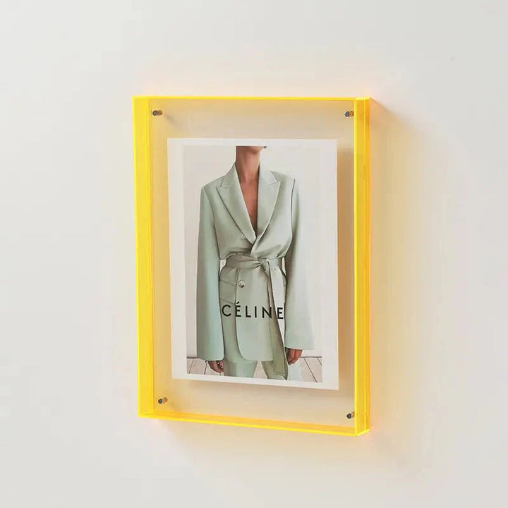 Coloured Transparent Photo Frame – FramePop