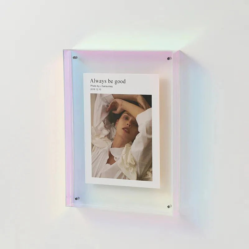 Coloured Transparent Photo Frame – FramePop