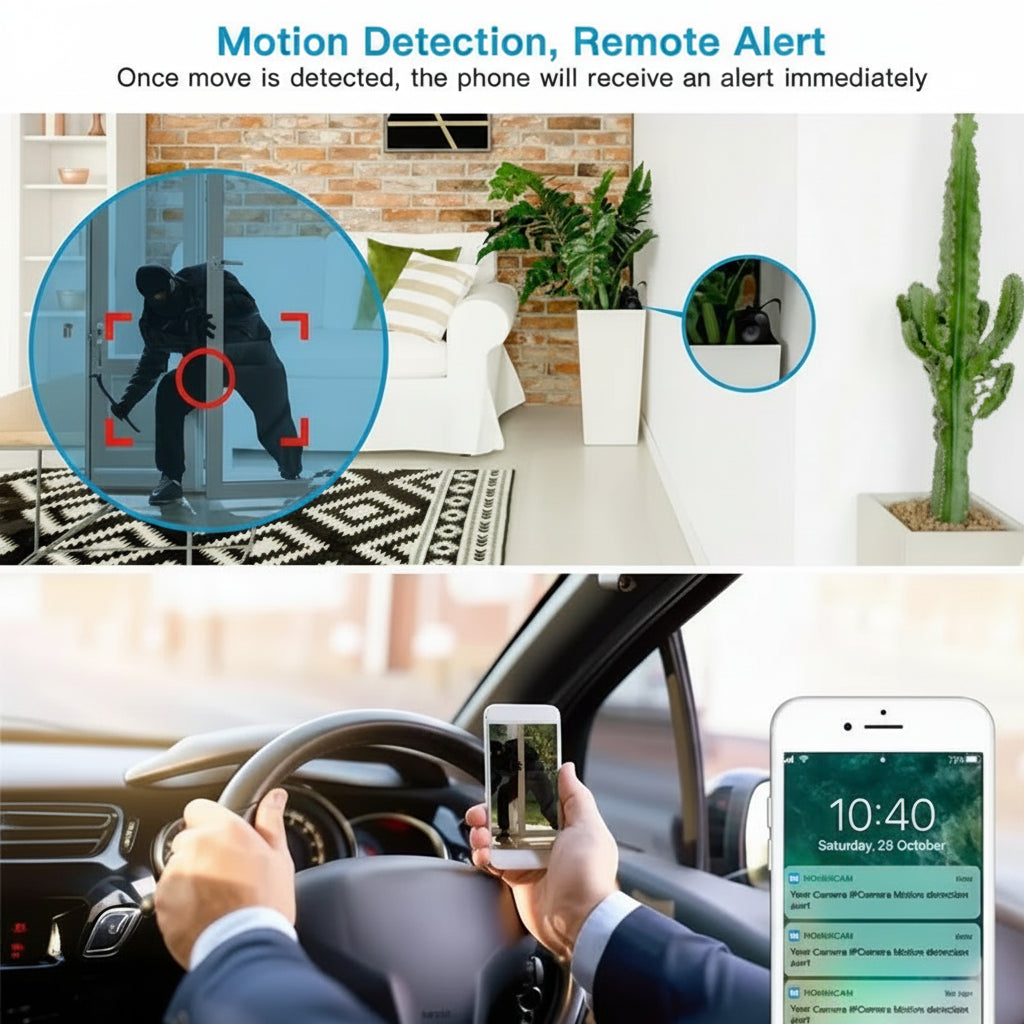 1080P Magnetic WiFi Mini Security Camera