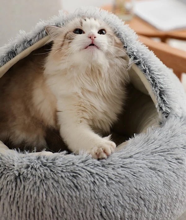 CozyNest • Calming Nest Bed for Dogs and Cats