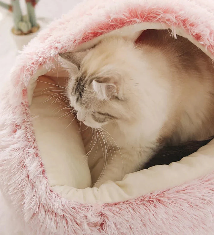 CozyNest • Calming Nest Bed for Dogs and Cats