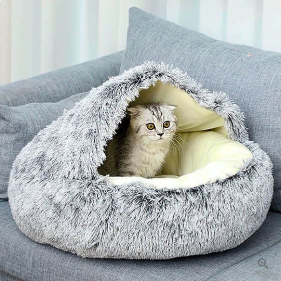 CozyNest • Calming Nest Bed for Dogs and Cats