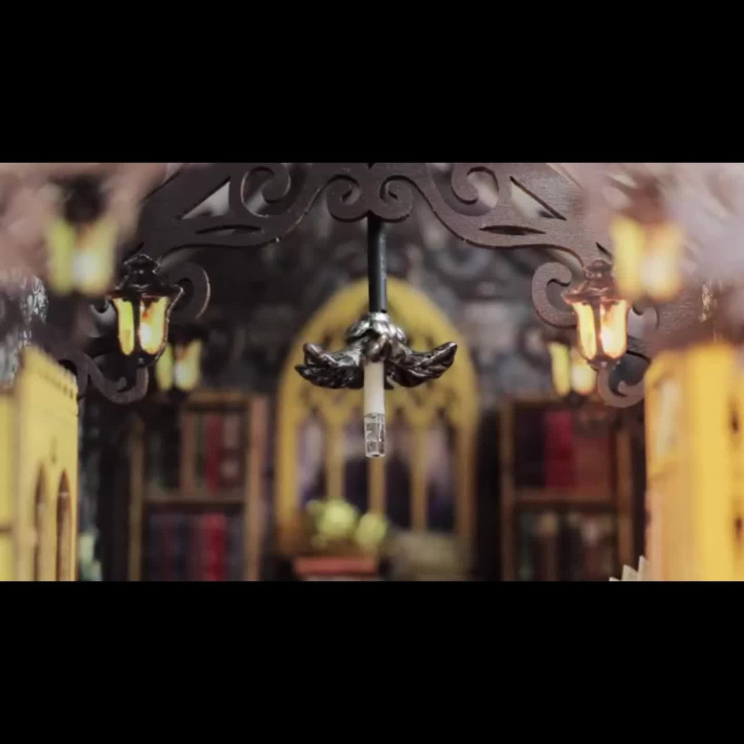 Magical Book House – 3D Wooden Puzzle for Creative Builders