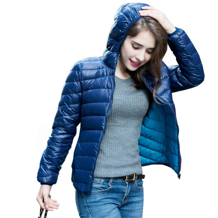 Women's Reversible Down Jacket for Spring 2026 – Aurora