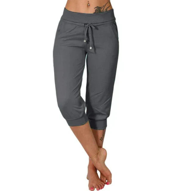 Casual Capri Trousers - Luna