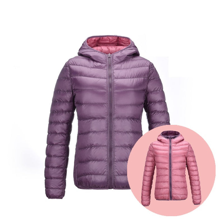 Women's Reversible Down Jacket for Spring 2026 – Aurora