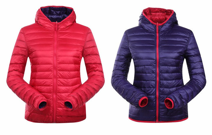 Women's Reversible Down Jacket for Spring 2026 – Aurora