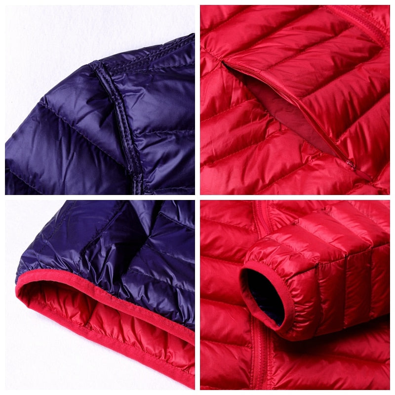 Women's Reversible Down Jacket for Spring 2026 – Aurora