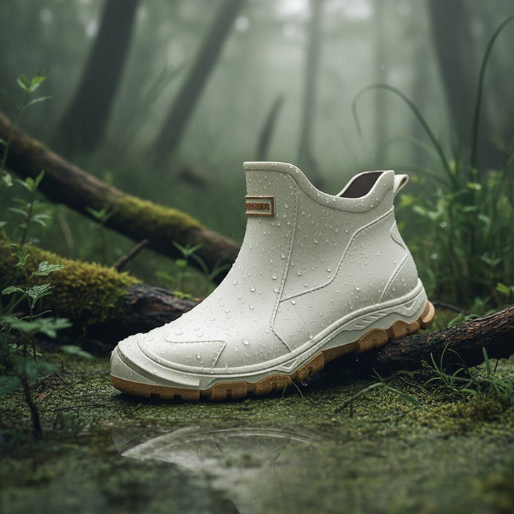 Women's Waterproof Rubber Wellies with Non-Slip Sole