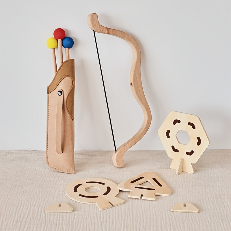 Bow and Arrow Set for Young Archers – Educational and Fun Toy