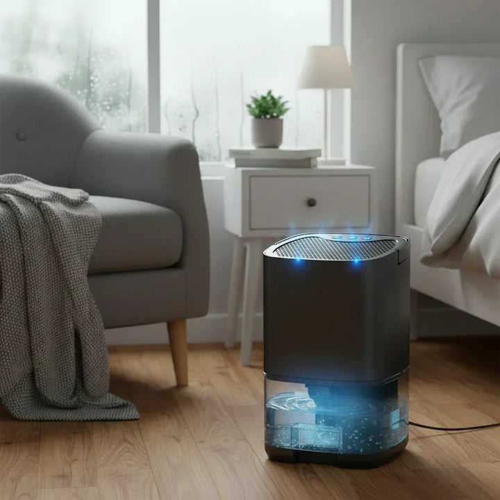 Quiet Portable Dehumidifier for Indoor Spaces