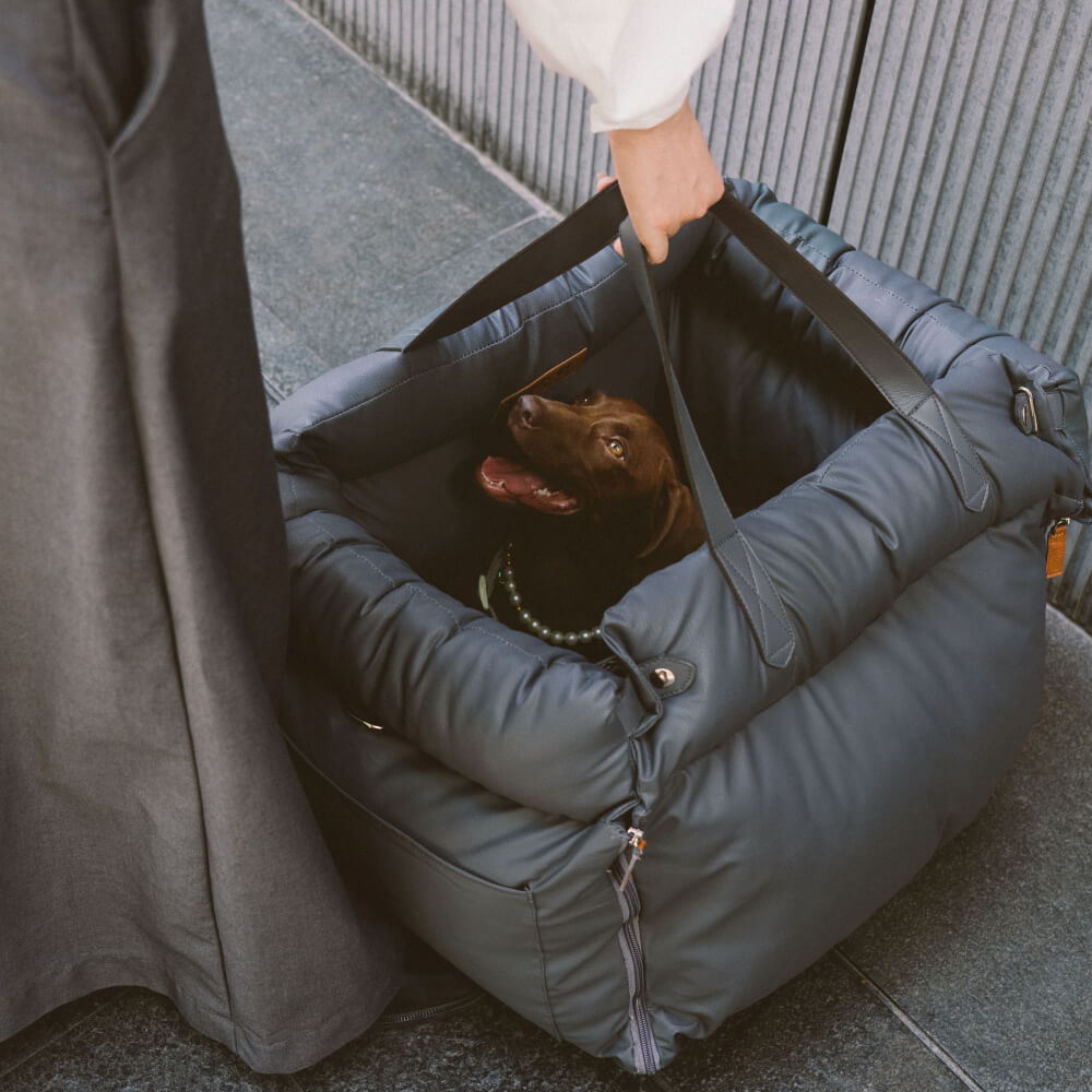 Comfortable Winter Car Seat for Dogs - PawLuxury